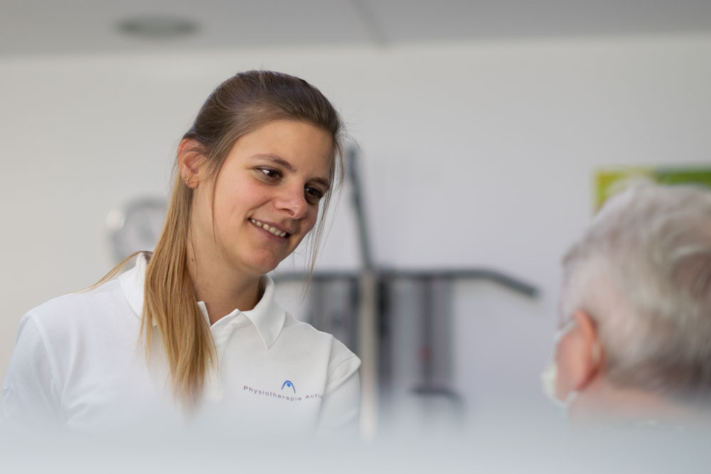 Im Beratungsgespräch mit einer Patientin