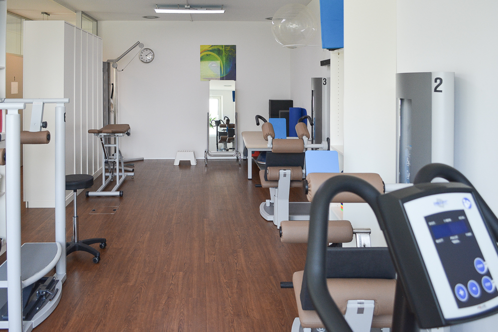 Unser Raum für medizinische Trainingstherapie