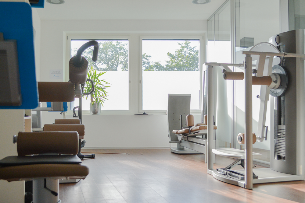Unser Raum für medizinische Trainingstherapie